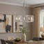 Lustre tambour unique à 5 lumières Newlin-299951517