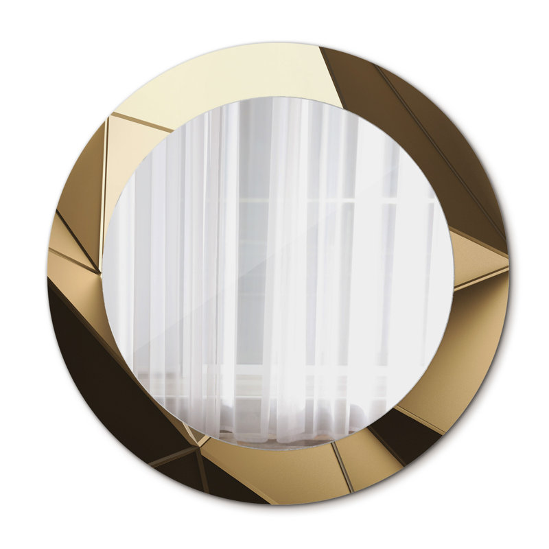 Huldar Glass Flat Wall Mirror