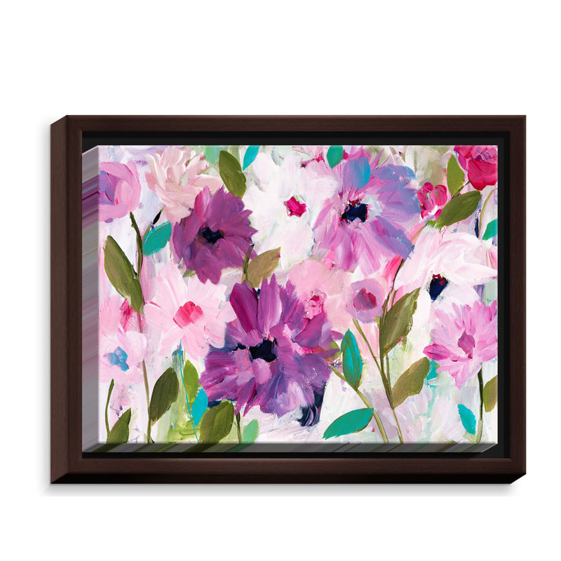 «Blossoming Flowers Framed», reproduction sur toile, H 16 po x l 12 po x P 1,5 po, Toile tendue