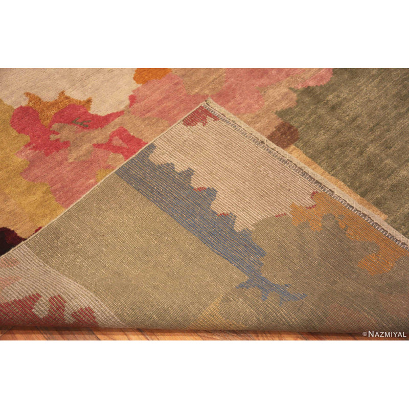 Scandinavian One-of-a-Kind Rectangle 10'1" X 13'10" Area Rug