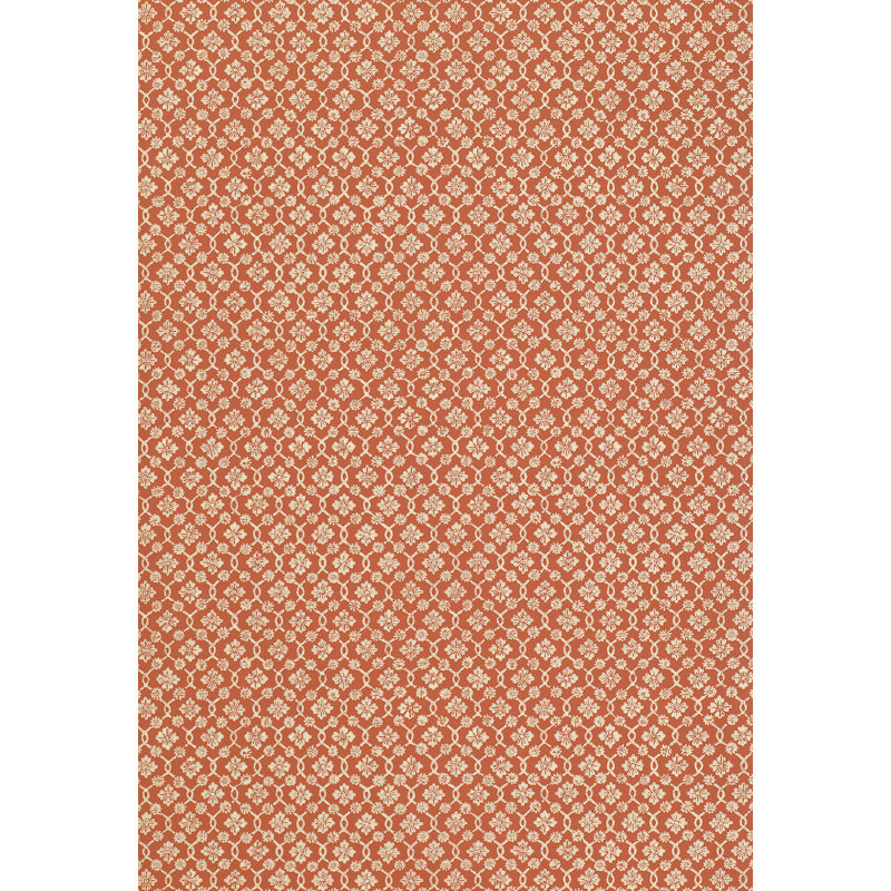 Harbury Trellis Wallpaper, Coral