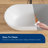 Forma MEDUNJESS 59'' Freestanding Tub Solid Surface Freestanding Soaking Bathtub-102304432
