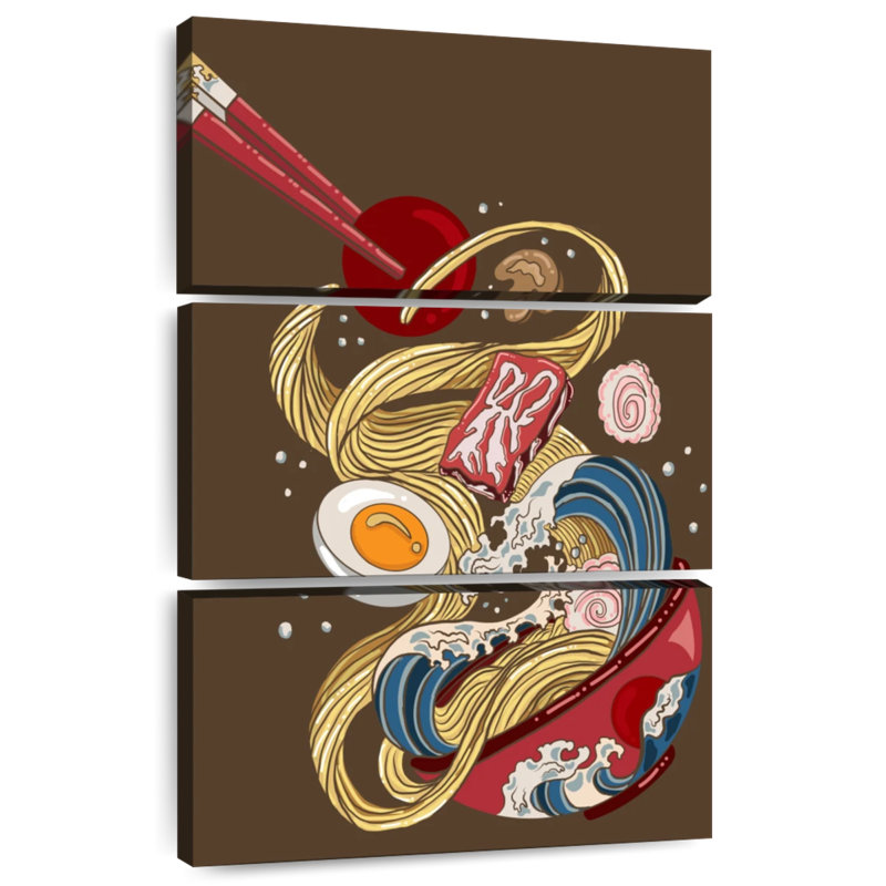 Ramen japonais Yarlin, H 74 po x l 48 po