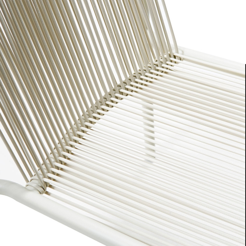 Chaises de salle à manger Zechariah, Blanc