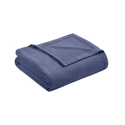 Couverture douce en coton au design élégant pour des nuits douillettes