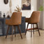 Tabouret de bar et de comptoir pivotant rembourré en bois massif-124746762-118028172