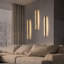 Danazia Black LED Flush Mounted Sconce-1633034432-1633034435