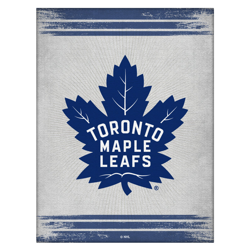 « NHL », impression sur toile, Maple Leafs de Toronto, H 24 cm x l 32 cm