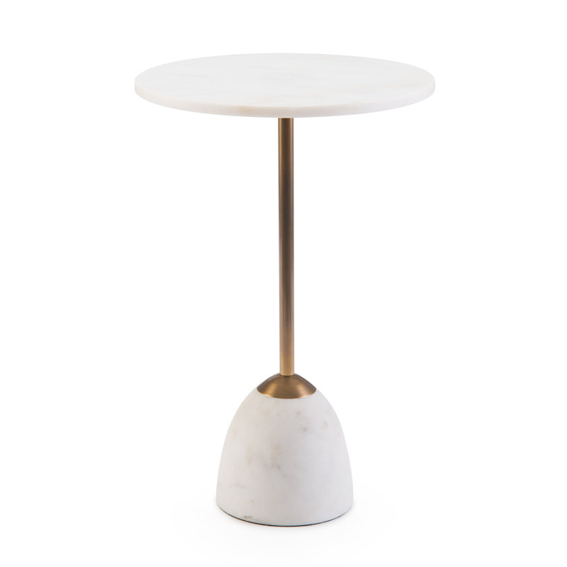 Marble Top End Table