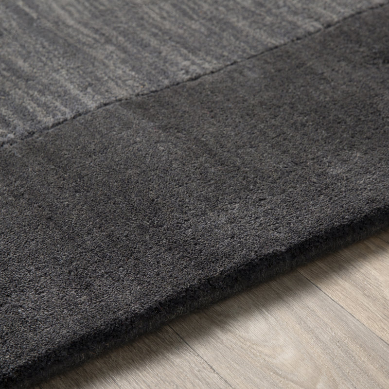 Tapis gris anthracite Amalbena, Rectangle 12 pi x 15 pi