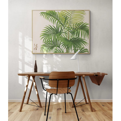 Photographie de plante tropicale, art mural de pavillon rustique botanique, affiche de décoration murale feuille tropicale
