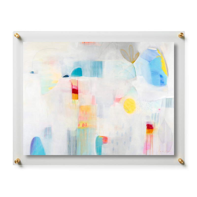 Lightness by Leslie Gaworecki, 21" H x 27" W, Framed Print without Mat