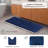 Pebble Runner Mat - Memory Foam - 48"L x 18"W for Kitchen, Bathroom and more-66305894