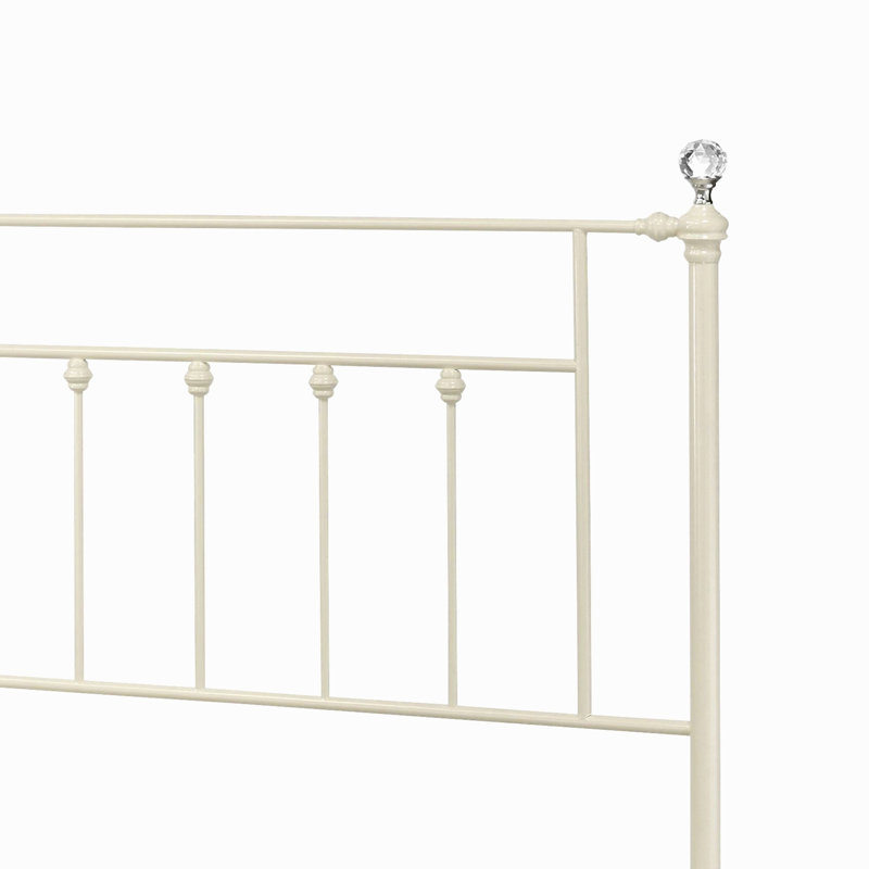 Comet White Finish Full Bed