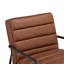 Avari Faux Leather Armchair