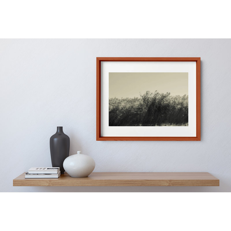 The Summer Wind Print by Joseph Regan, Cherry, 14" H x 16" W x 0.75" D