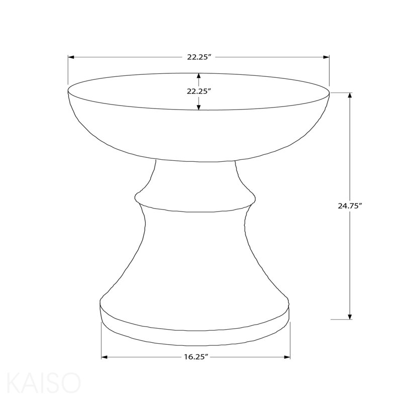 Table d'appoint, h 25 po, intérieur ou extérieur, table d'appoint, bout, chambre à coucher, salon, table de chevet, rond, blanc, contemporain, moderne