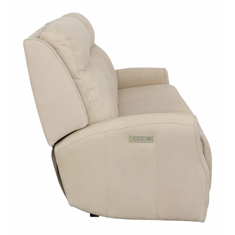 Hailey Power Left And Right Reclining Sofa, Tan