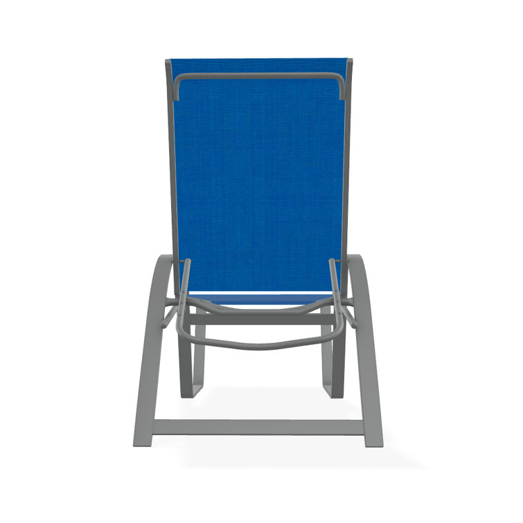 Holna Outdoor Rust-Resistant Metal Chaise Lounge