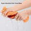 4 PCS Serviettes de séchage en microfibre Capuchon de douche doux et absorbant