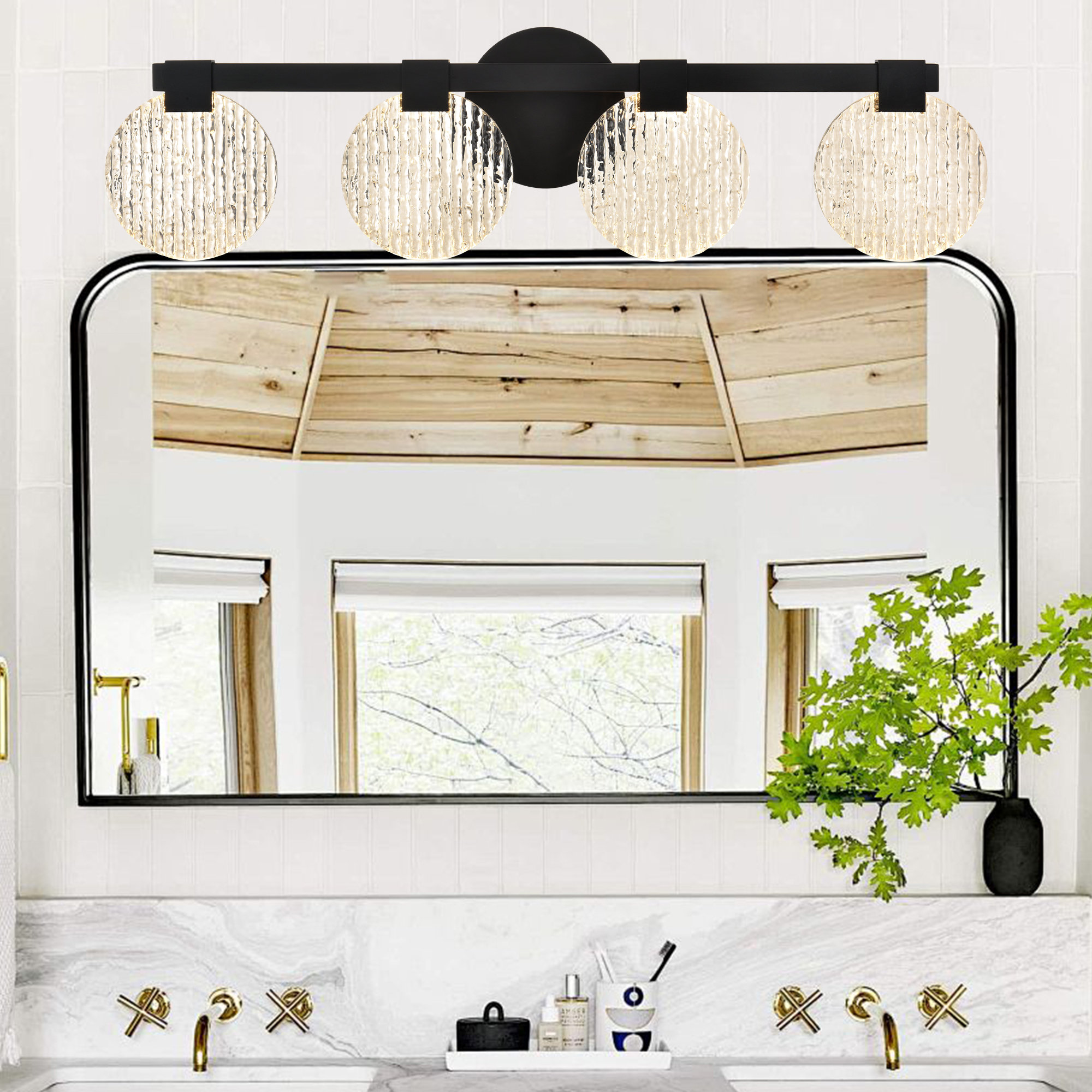 Wrought Studio™ Mid Century Modern Bedroom Wall Sconce Light Modern ...