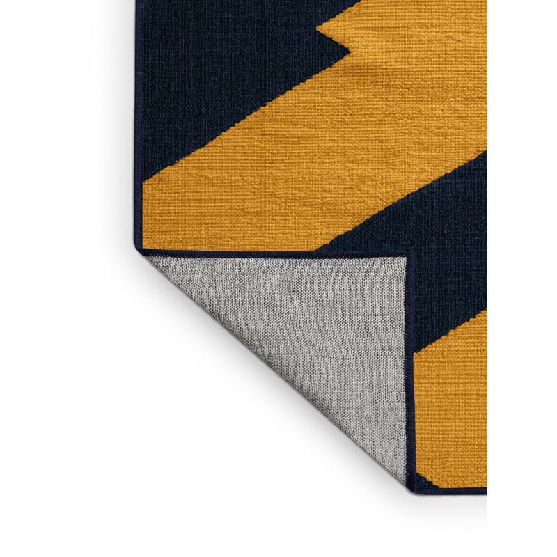 Machine Washable Checkered Gray Area Rug, Round 8'