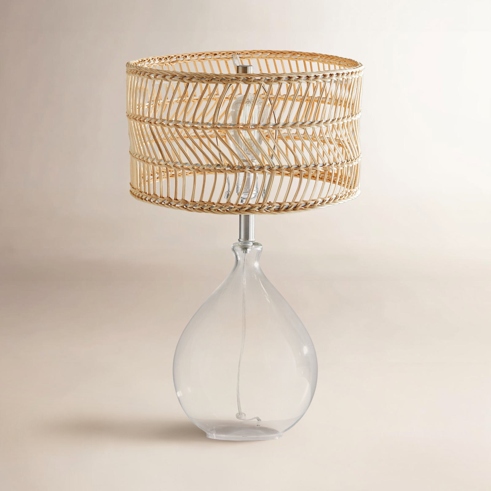Maloy Glass Table Lamp