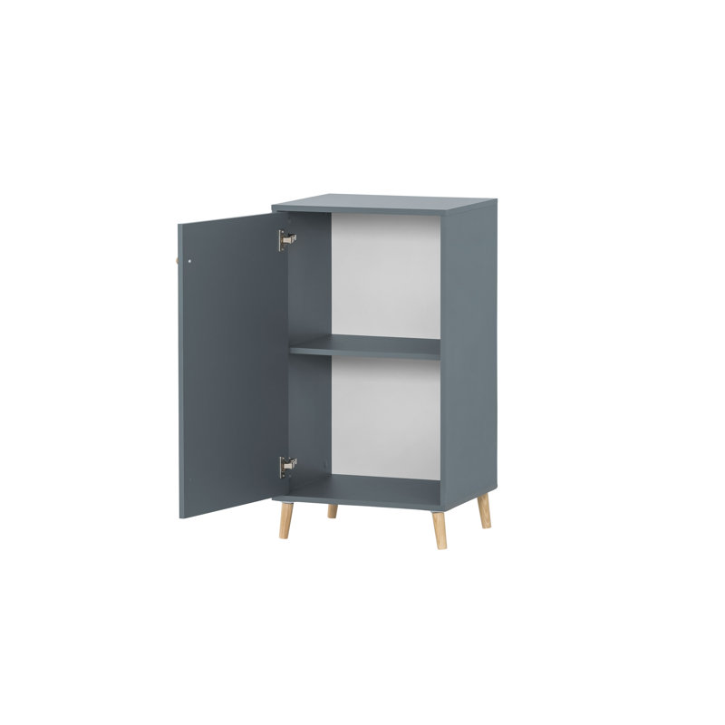 Iberia 1 -Door 1 -Shelf, Blue