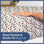 Kids Microfiber Sheet Set - Wrinkle Free - Cute, Cozy, Soft-106537209-106537191