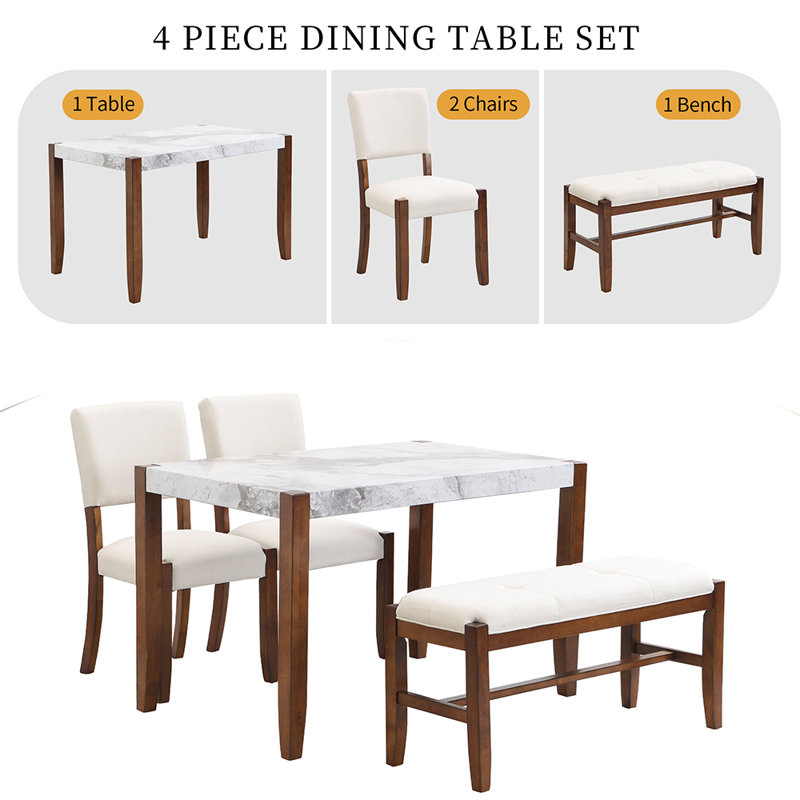 Ensemble repas 4 personnes Orrington