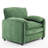 Fauteuil surdimensionné avec structure renforcée et dossier haut revêtu de chenille-114710328-114710330