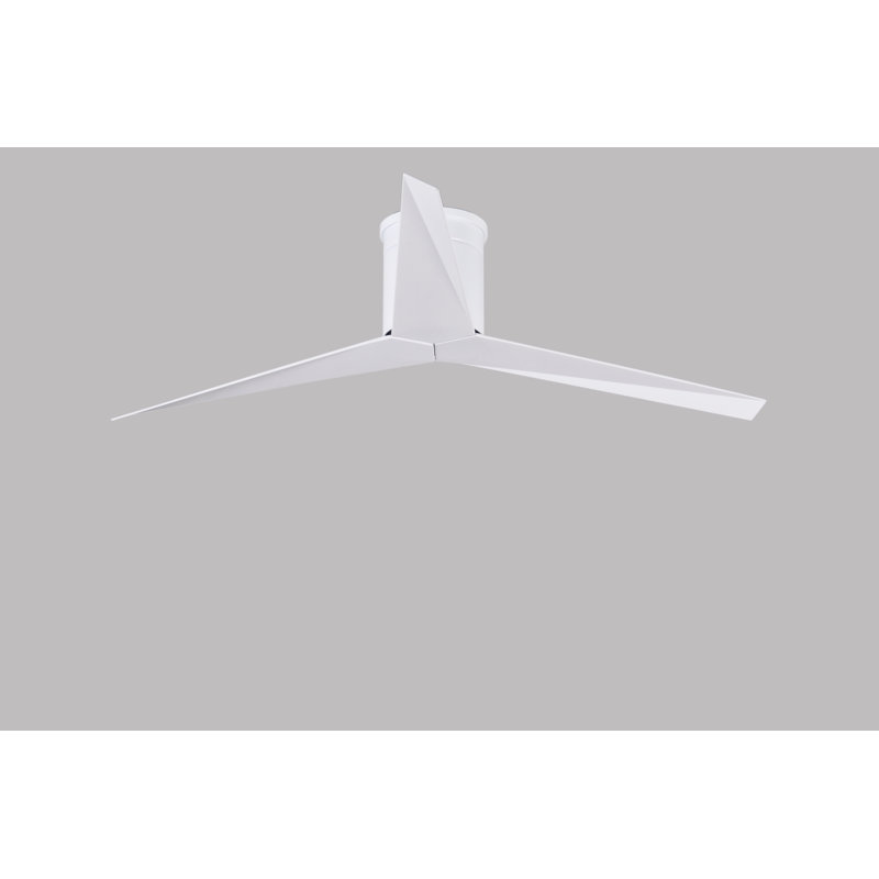 Eliza Ceiling Fan, Gloss White, Gloss White