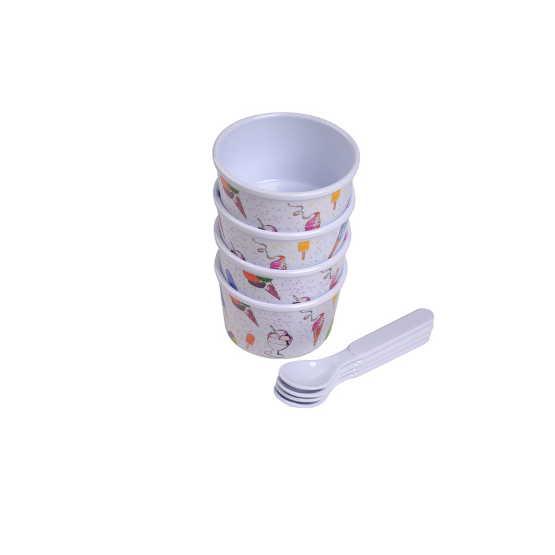 Gobelets en plastique pour 4 personnes