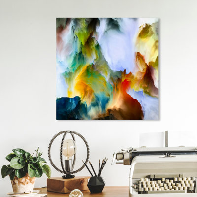 Abstract My Mind with You Watercolo - Painting on Canvas