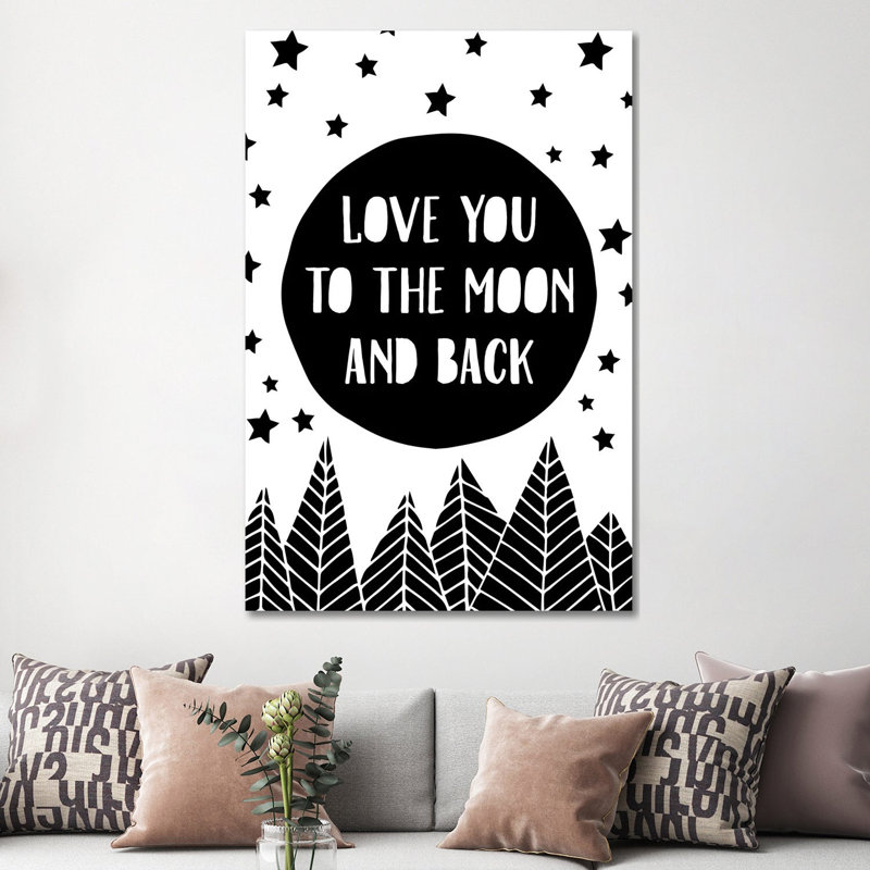 To The Moon by The Native State - Gallery-Wrapped Canvas Giclée on Canvas, 152.5 cm H x 101.5 cm W, Canvas