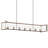 Cais Industrial Style 7 Light Linear Chandelier