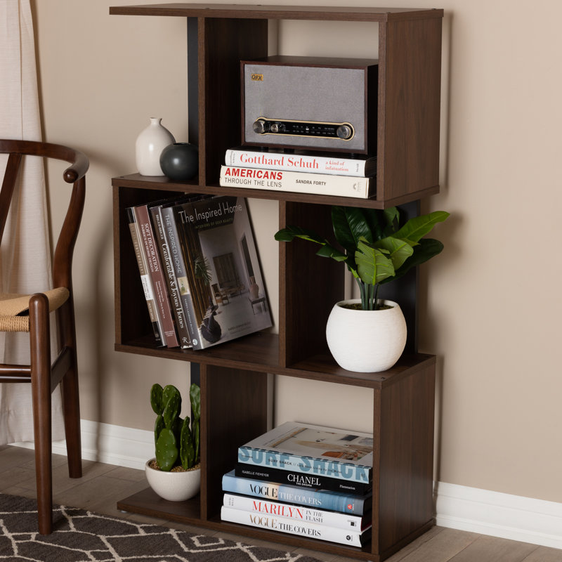 102cm H x 60cm W Geometric Bookcase