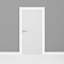 Moulure en panneau de polystyrène blanc apprêté de 1-1 / 4 po x l 4-11 / 16 po x L 7 pi 6 po-132007560
