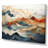 Abstract Orange And Blue River Ink III - Abstract Marble Canvas Art-119867786-97057272-97057278