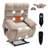 Dual Motor Infinite Position Electric Power Lift Recliner Chair with Power-Remote & Heat Massage, Medium-firm and Heavy Duty-1346717552
