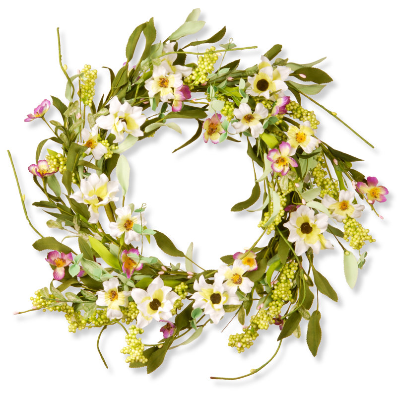 Faux Berry 20'' Wreath