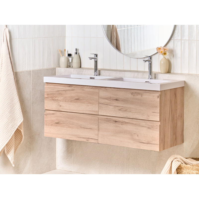 120mm Double Bathroom Vanity with Basin