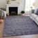 Premium Machine Washable Larock AMF1228 Global Rug