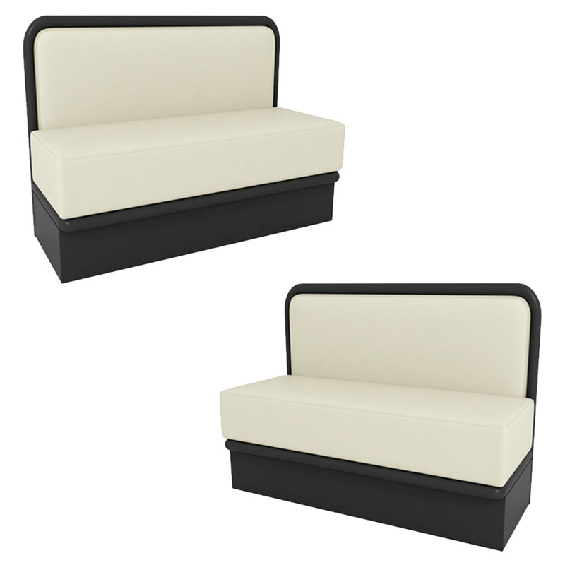 Banc rembourré léger de luxe haut de gamme