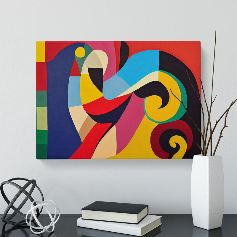Intriguing Modern Art - Wrapped Canvas, 35cm H x 50cm W
