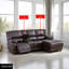Canapé modulaire en cuir 2 pièces Ilsedore