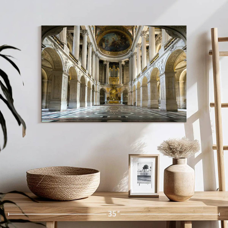 Versailles Interior, 16" H x 24" W