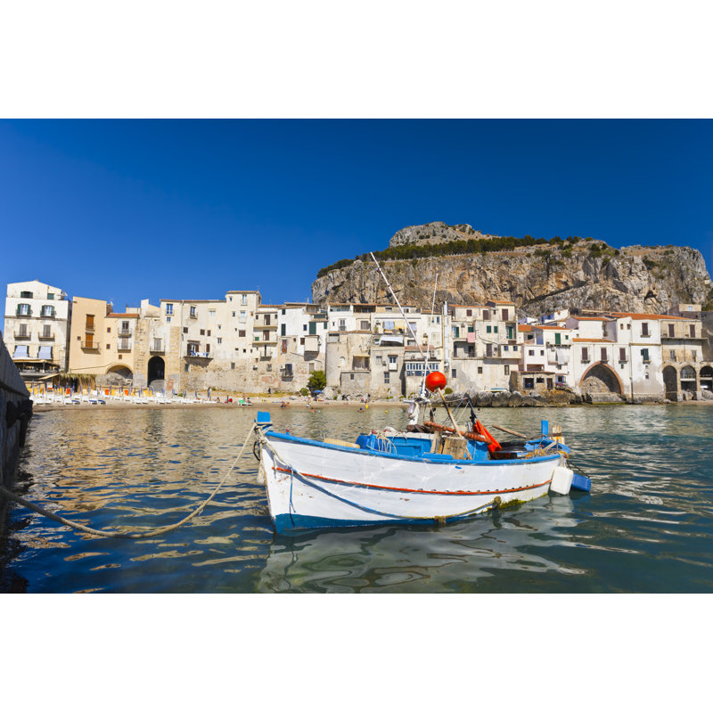 Cefalu - Wrapped Canvas Print, 20cm H x 30cm W x 3.8cm D