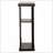 Cappuccino 2-Shelf Console Table