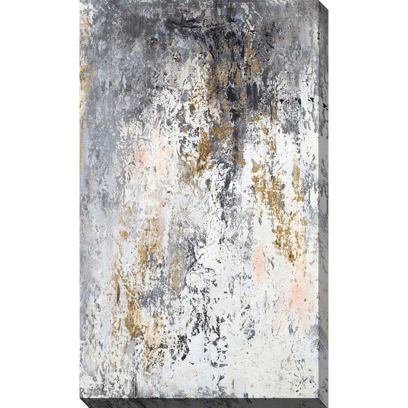 « rainy day », reproduction de peinture à l’acrylique sur toile, H 60 po x l 36 po x P 1,5 po